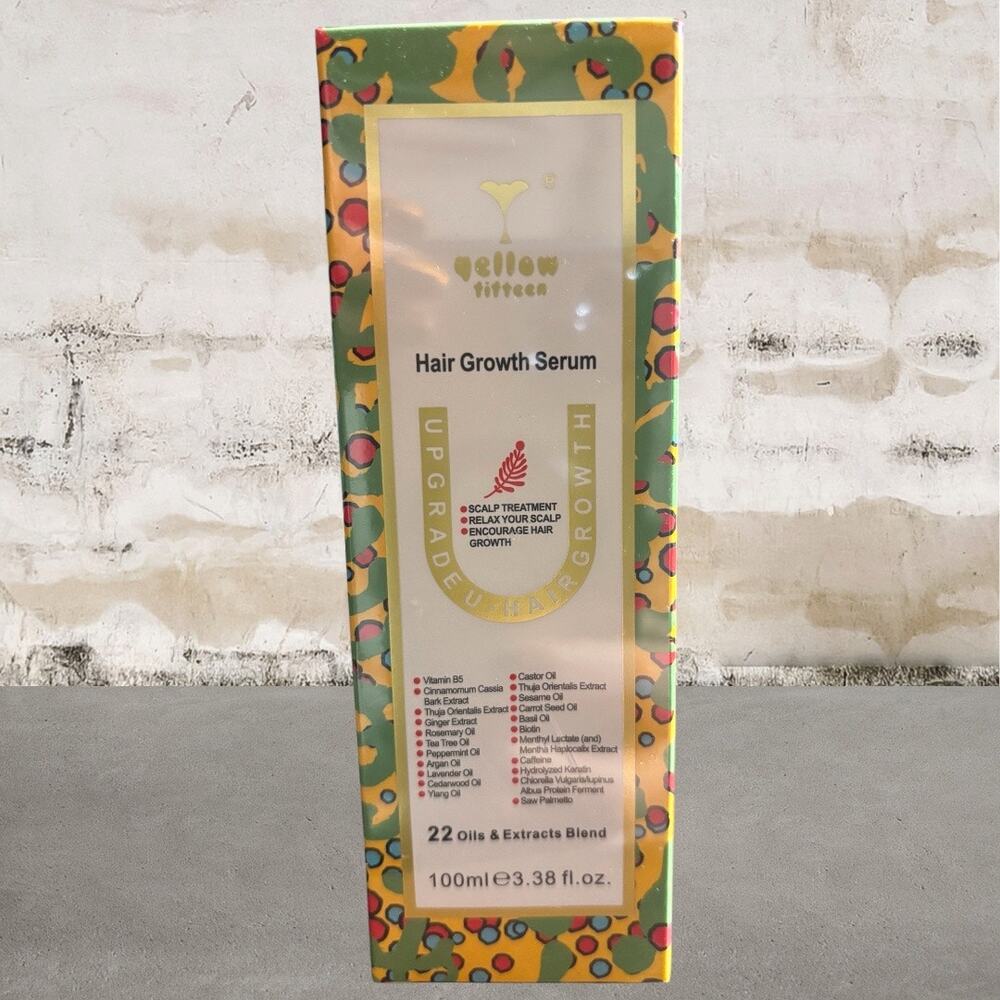 Yellow Fifteen Hair Growth Serum NIB
